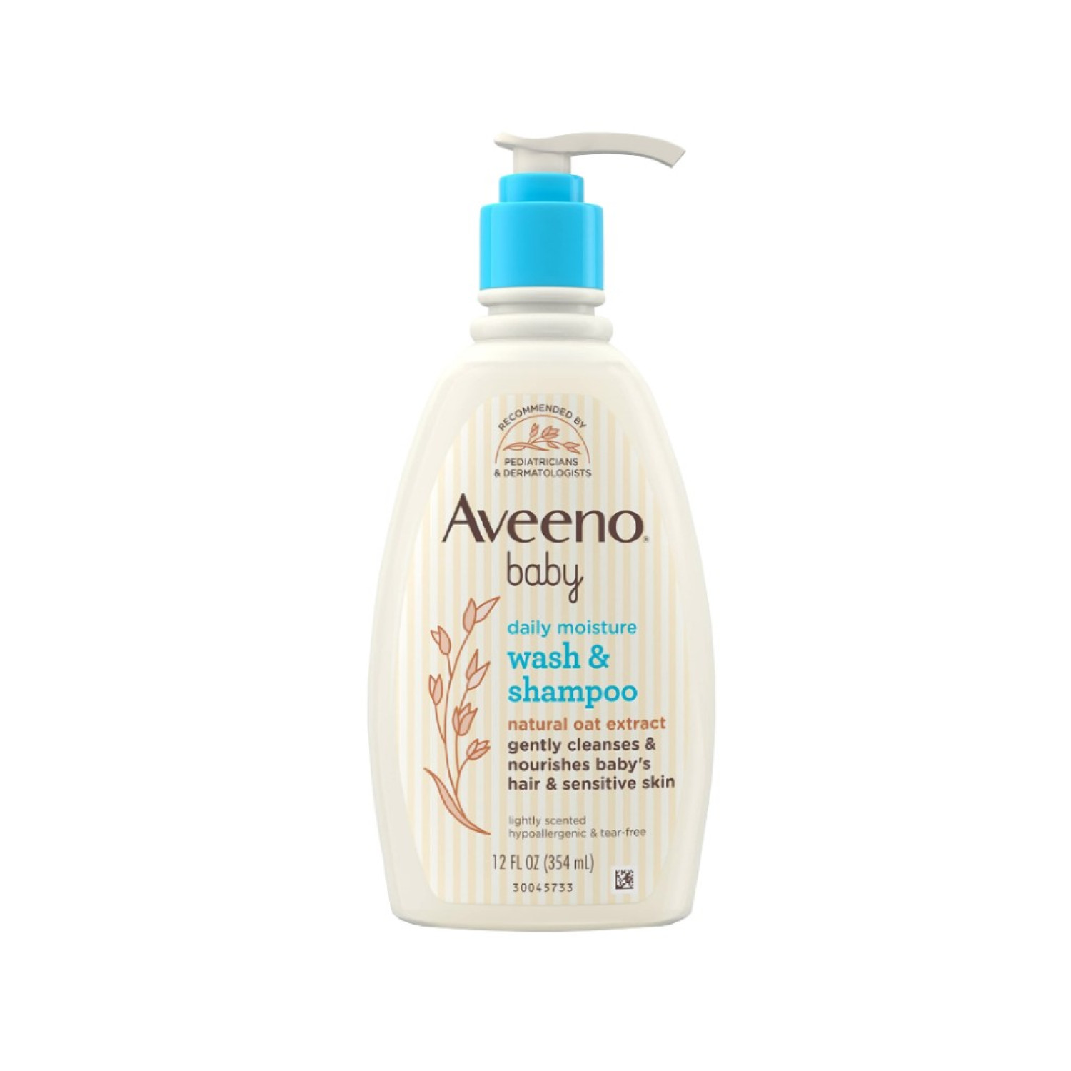 Aveeno Baby Wash & Shampoo 12oz 