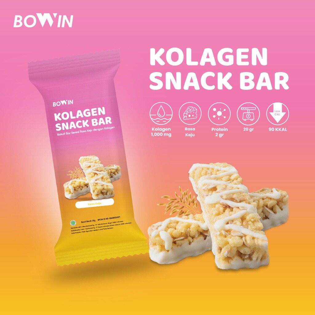 BOWIN Kolagen Snack Bar 