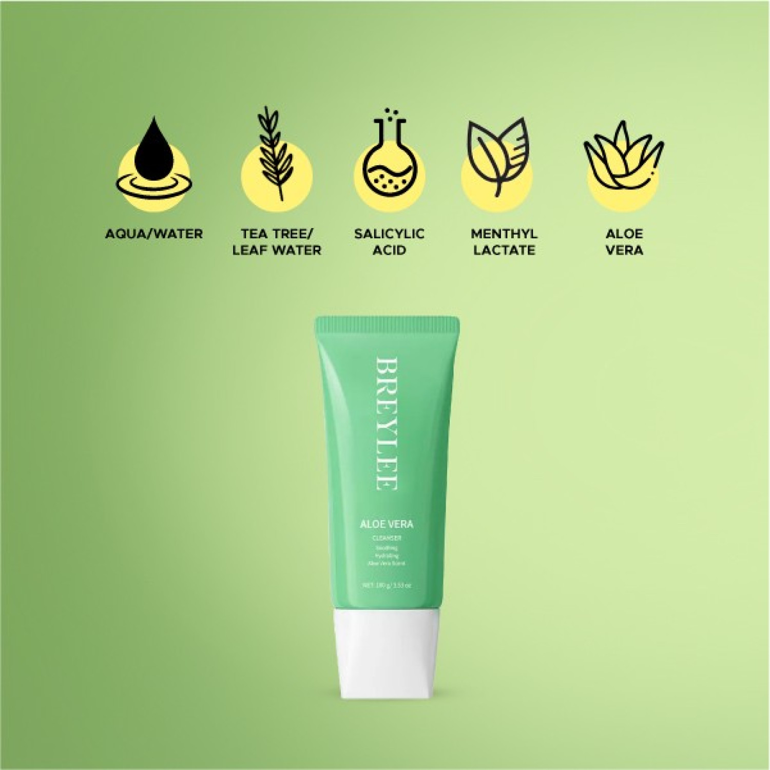  BREYLEE Aloe Vera Cleanser 