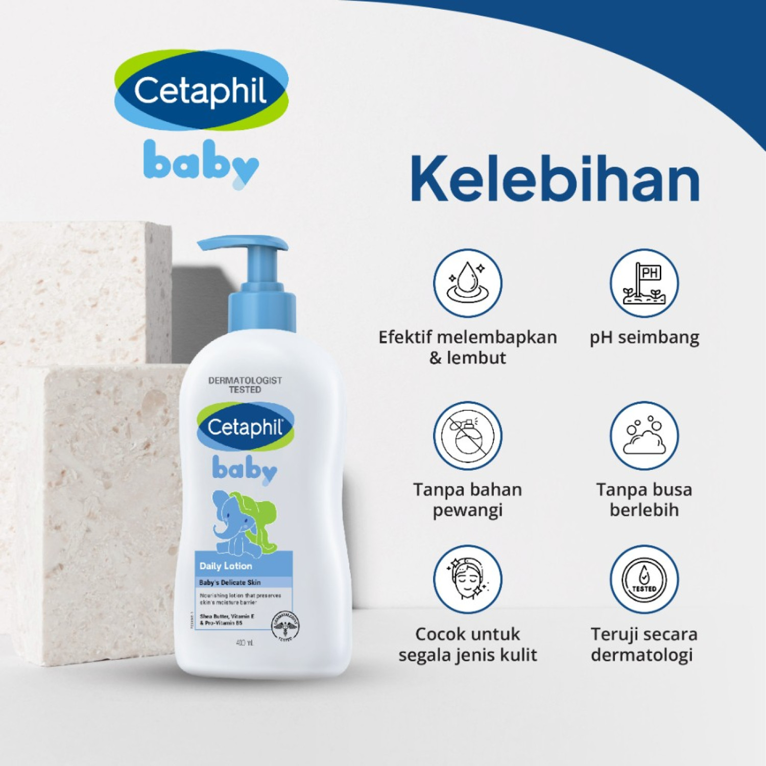 Harga cetaphil best sale baby lotion