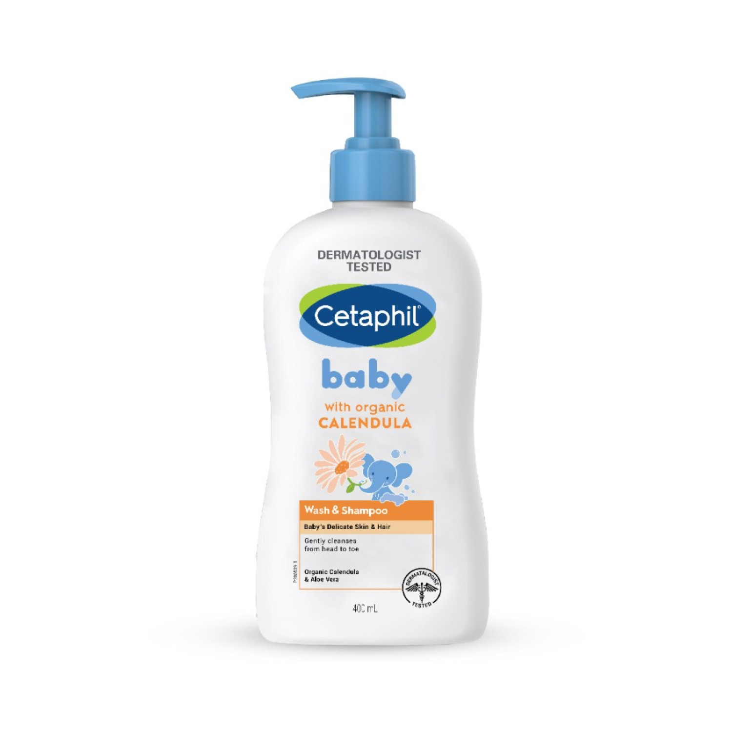 Cetaphil Baby Wash & Shampoo Organic Calendula 