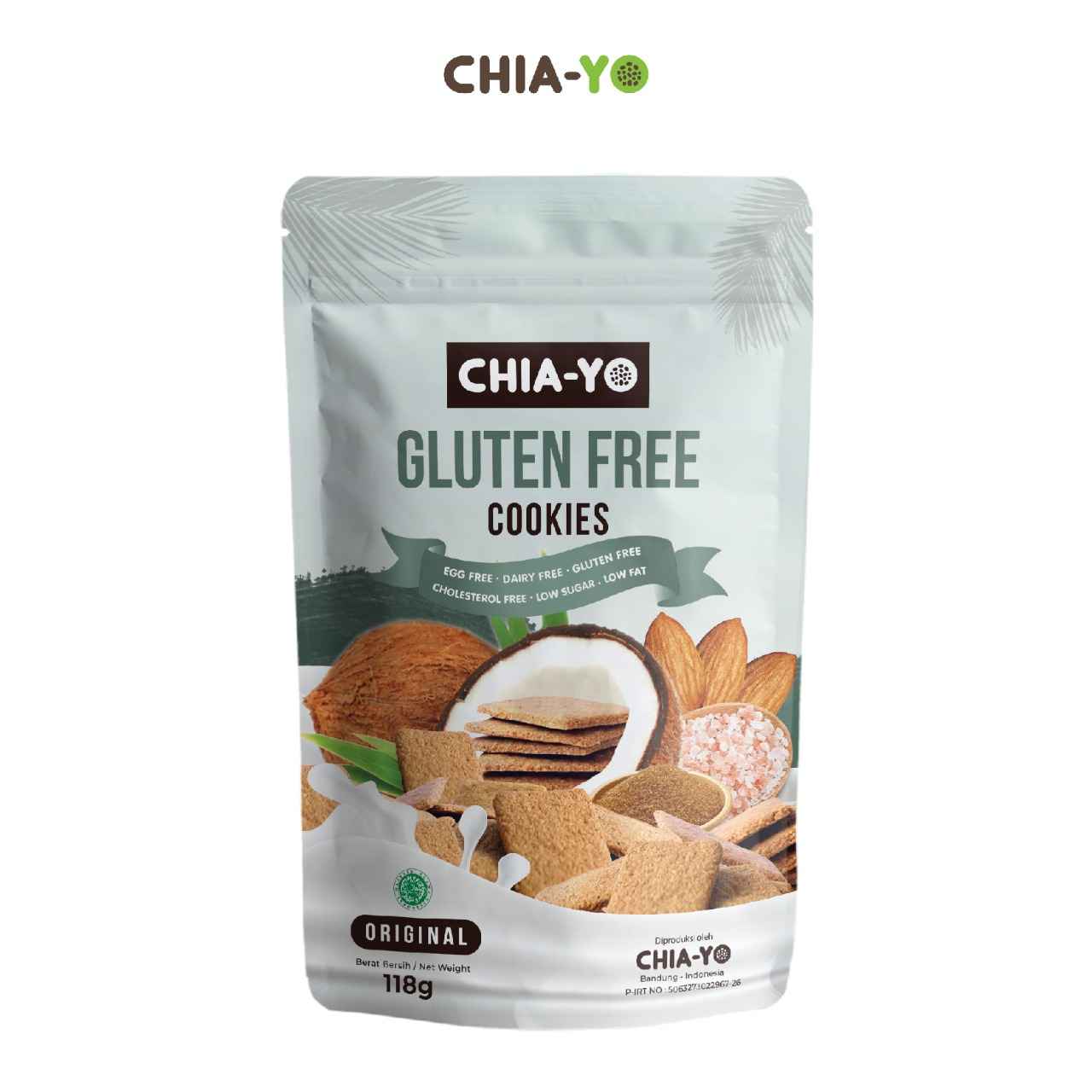 CHIAYO HEALTHY COOKIES GLUTEN FREE 