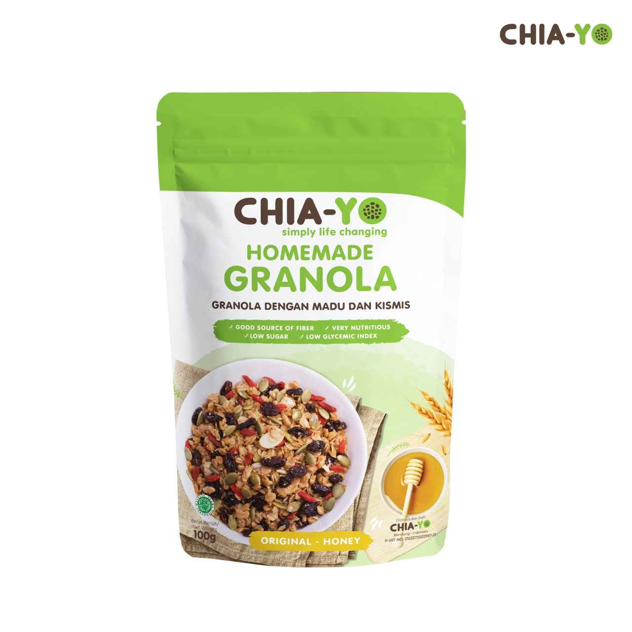 Chiayo Homemade Granola Dark Choco 