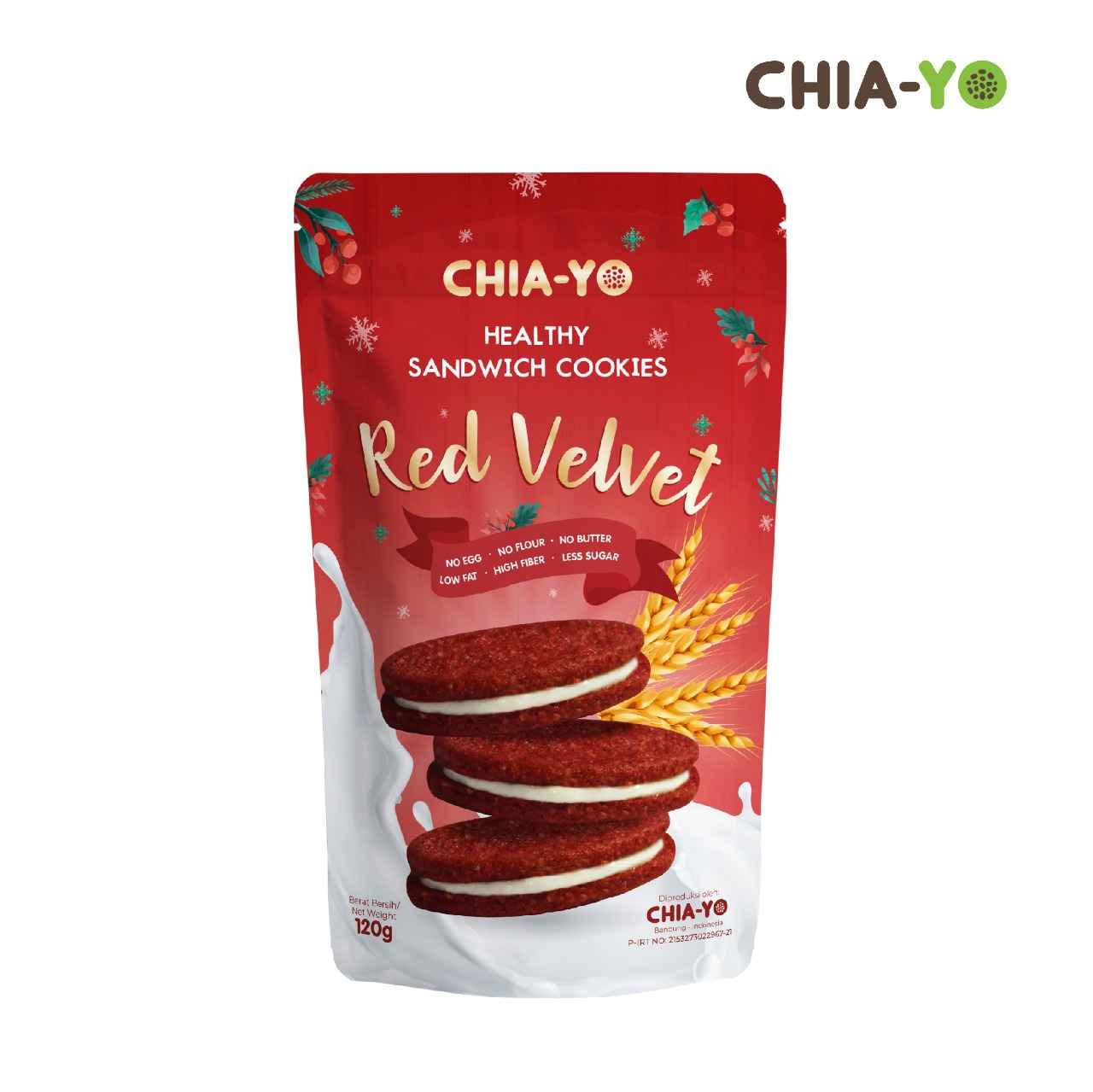 Chiayo CHIAYO SANDWICH COOKIES RED VELVET