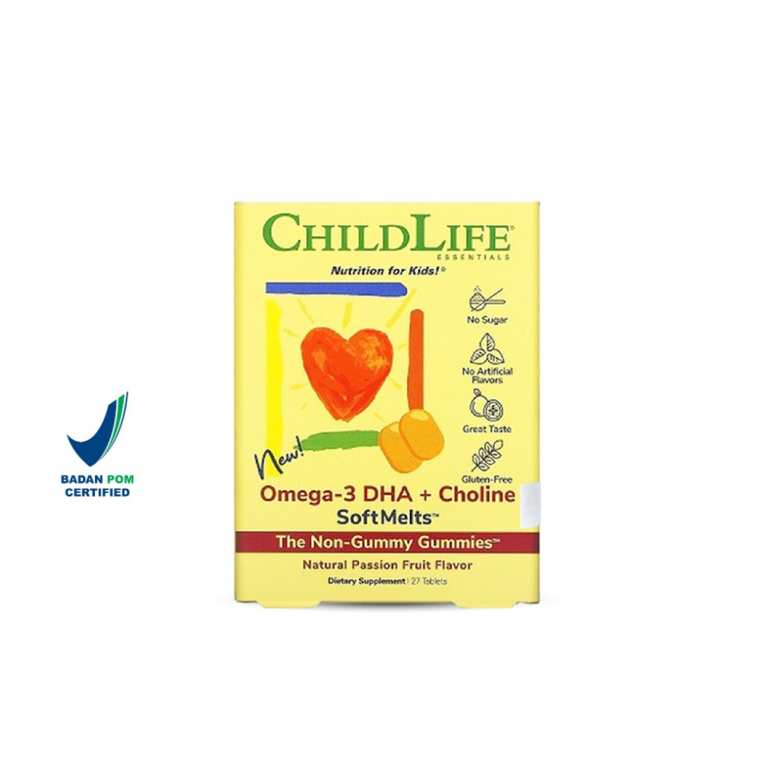 Childlife ChildLife Omega 3 DHA+Choline Gummies