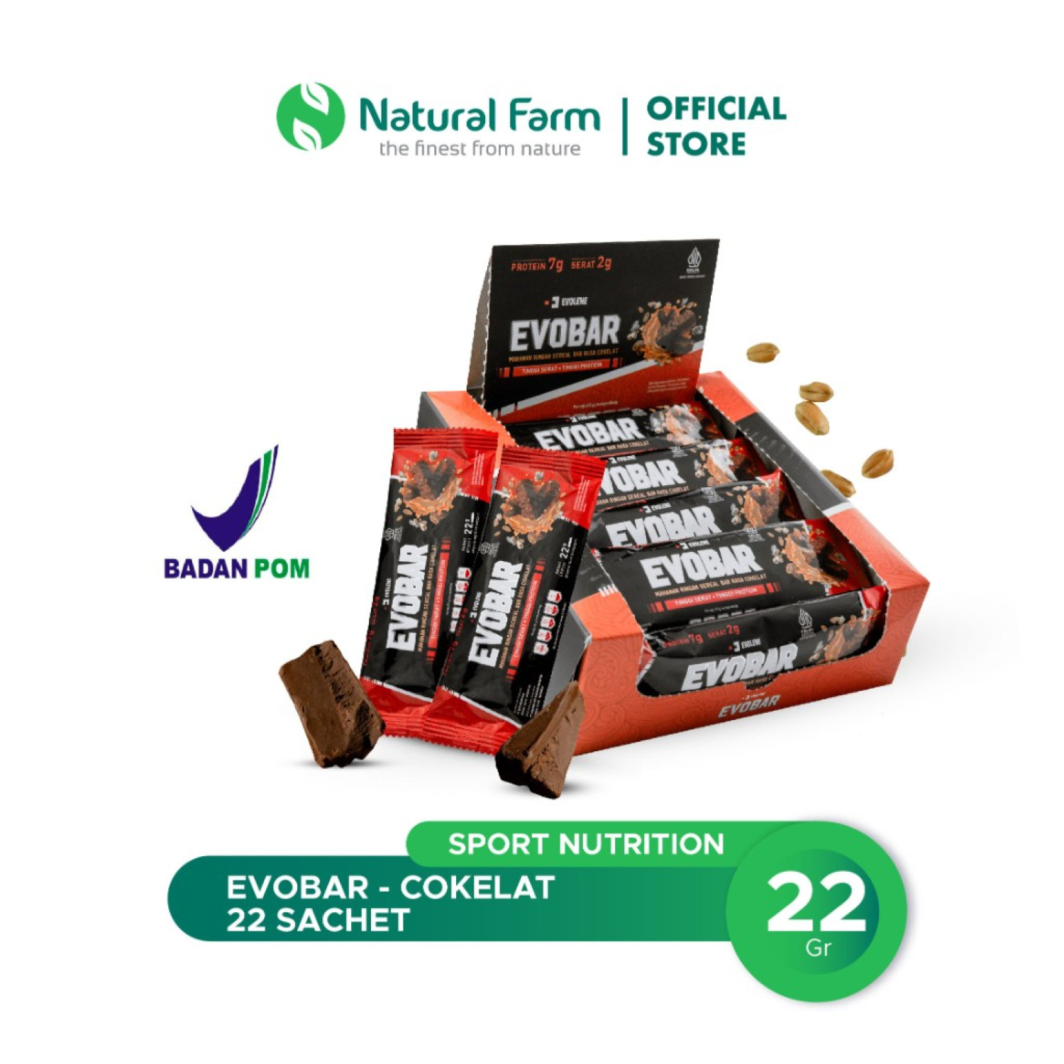 Evolene Evobar Coklat 