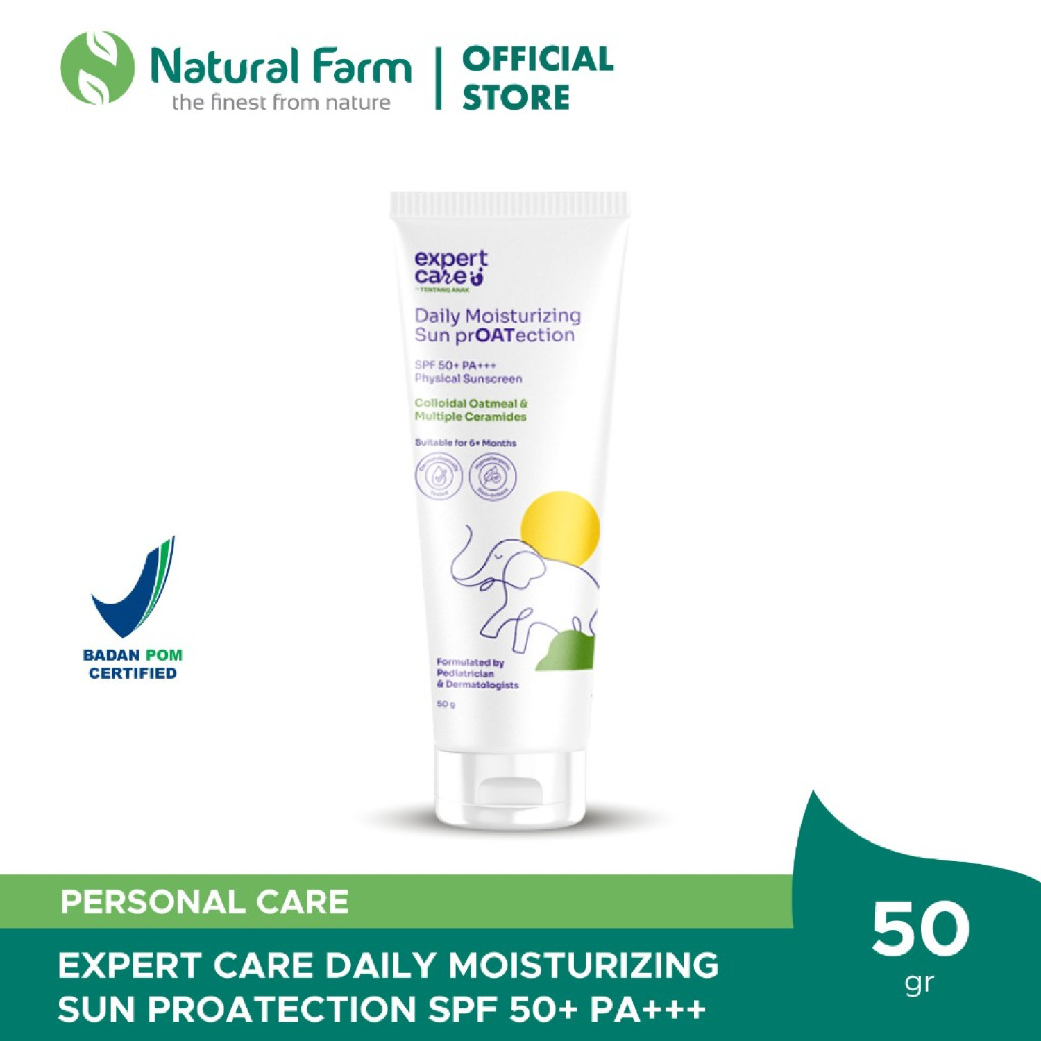 Expert Care Daily Moisturizing Sun prOATection SPF 50+ PA+++ 