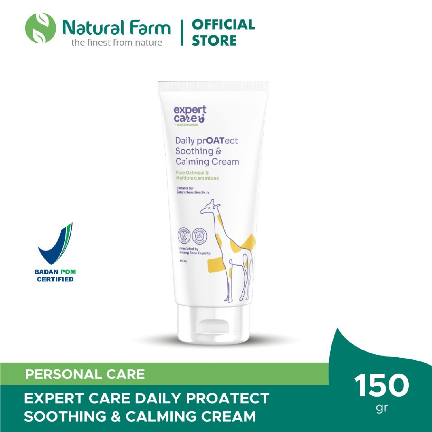 Expert Care Daily prOATect Soothing & Calming Cream 