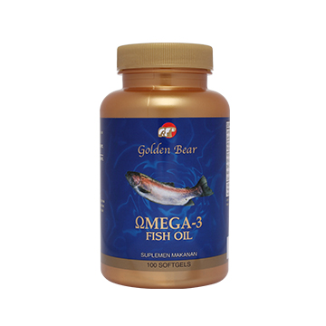 Golden Bear Salmon Omega 100 Softgels
