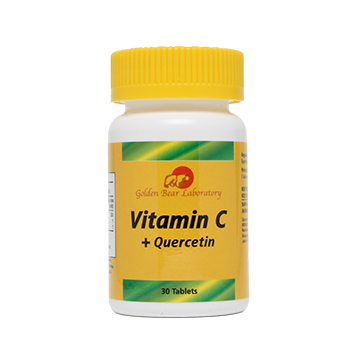 Golden Bear Vitamin C + Quercetin (Acid Free) 30 Tablets