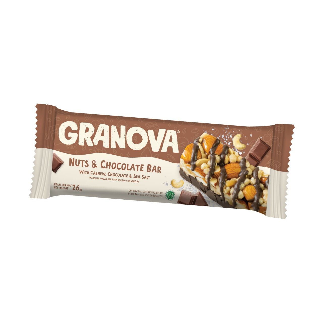 Granova Granova Granola Bar Nuts & Chocolate