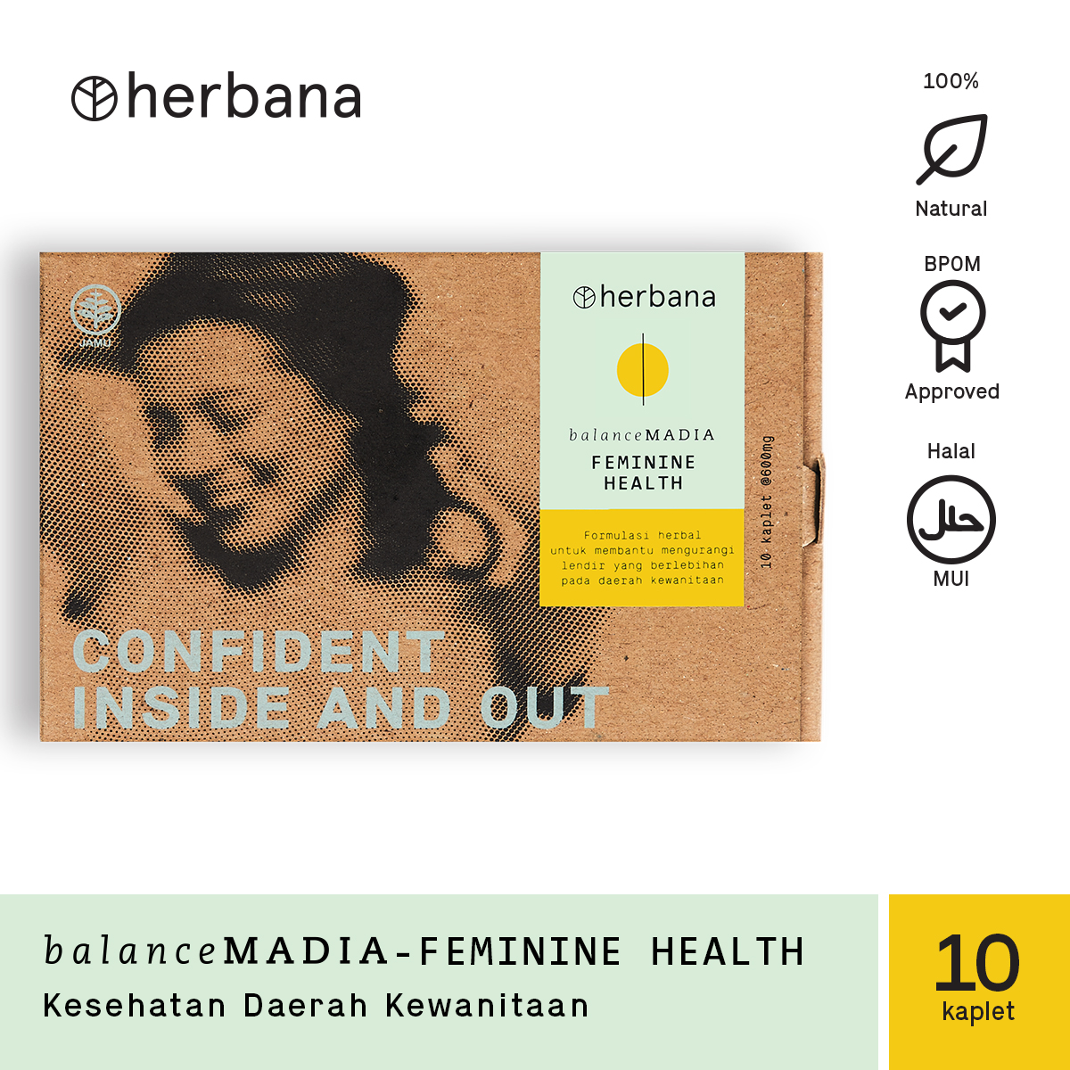 Herbana Herbana Balance Madia Feminie Health