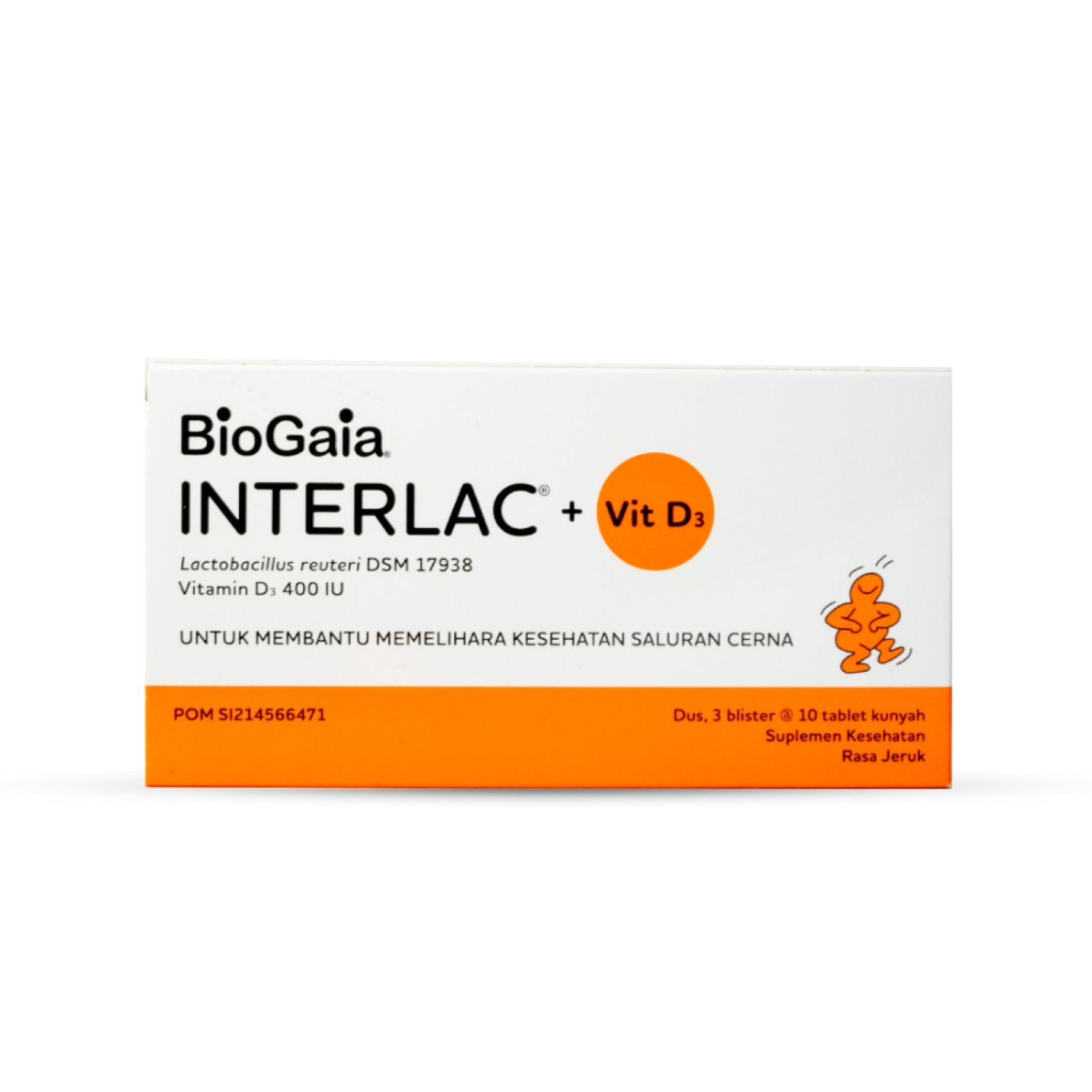 Interlac Interlac Tablet + Vit D3