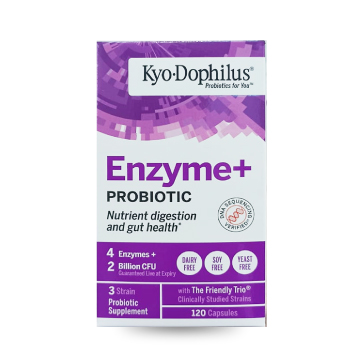 Kyolic Dophilus With Enzymes + Probiotic 60 Capsules