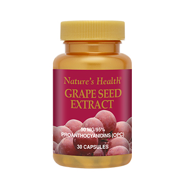 Natures Health Grape Seed Extract 30 Capsules