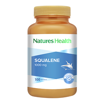 Natures Health Squalene 1000mg 100 Softgels