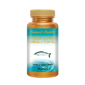 Natures Health Virgin Salmon Omega 3 50 softgels