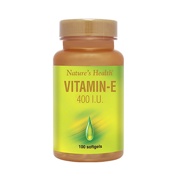 Natures Health Vitamin E 400 IU 100 softgels
