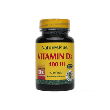 Natures Plus Vitamin D3 400 IU 90 Softgels