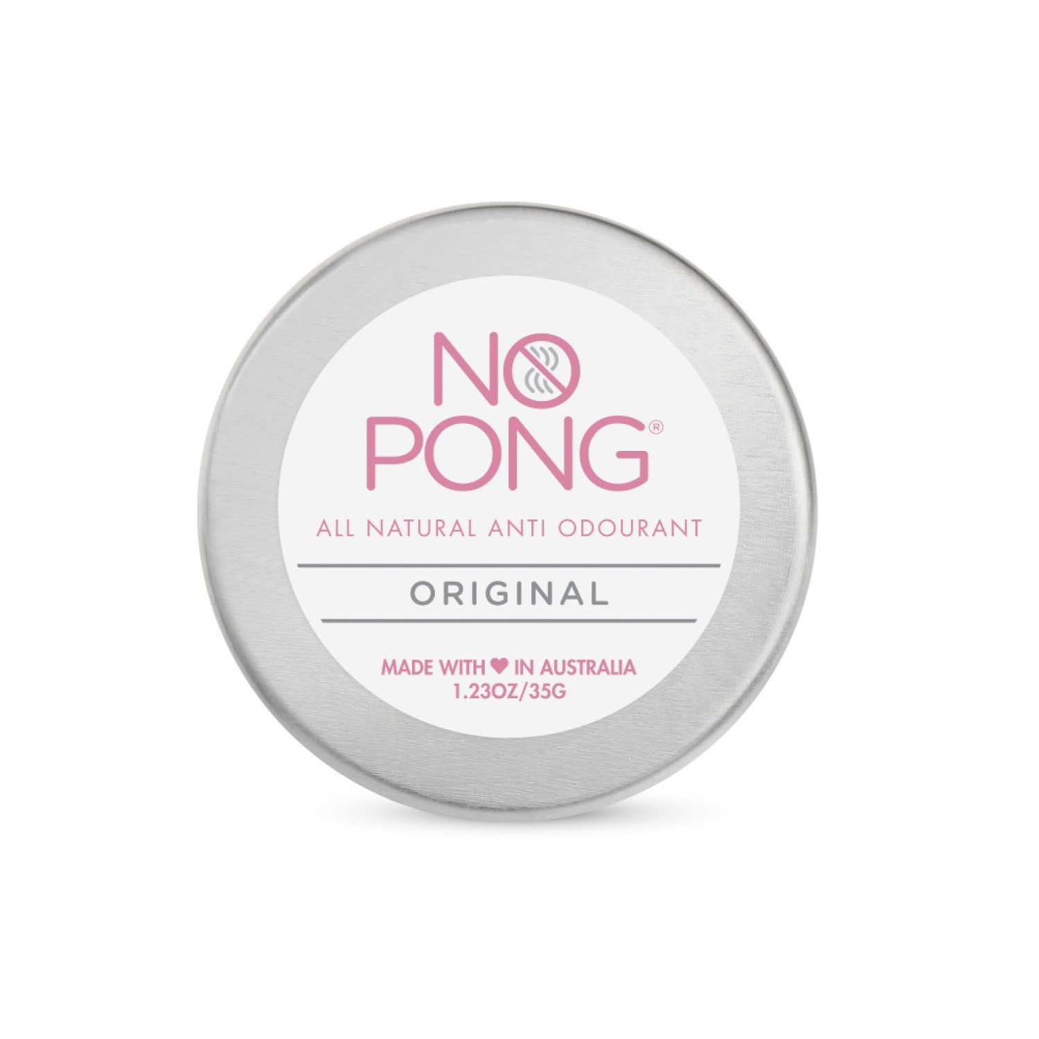 No Pong No Pong Deodorant Natural - Original
