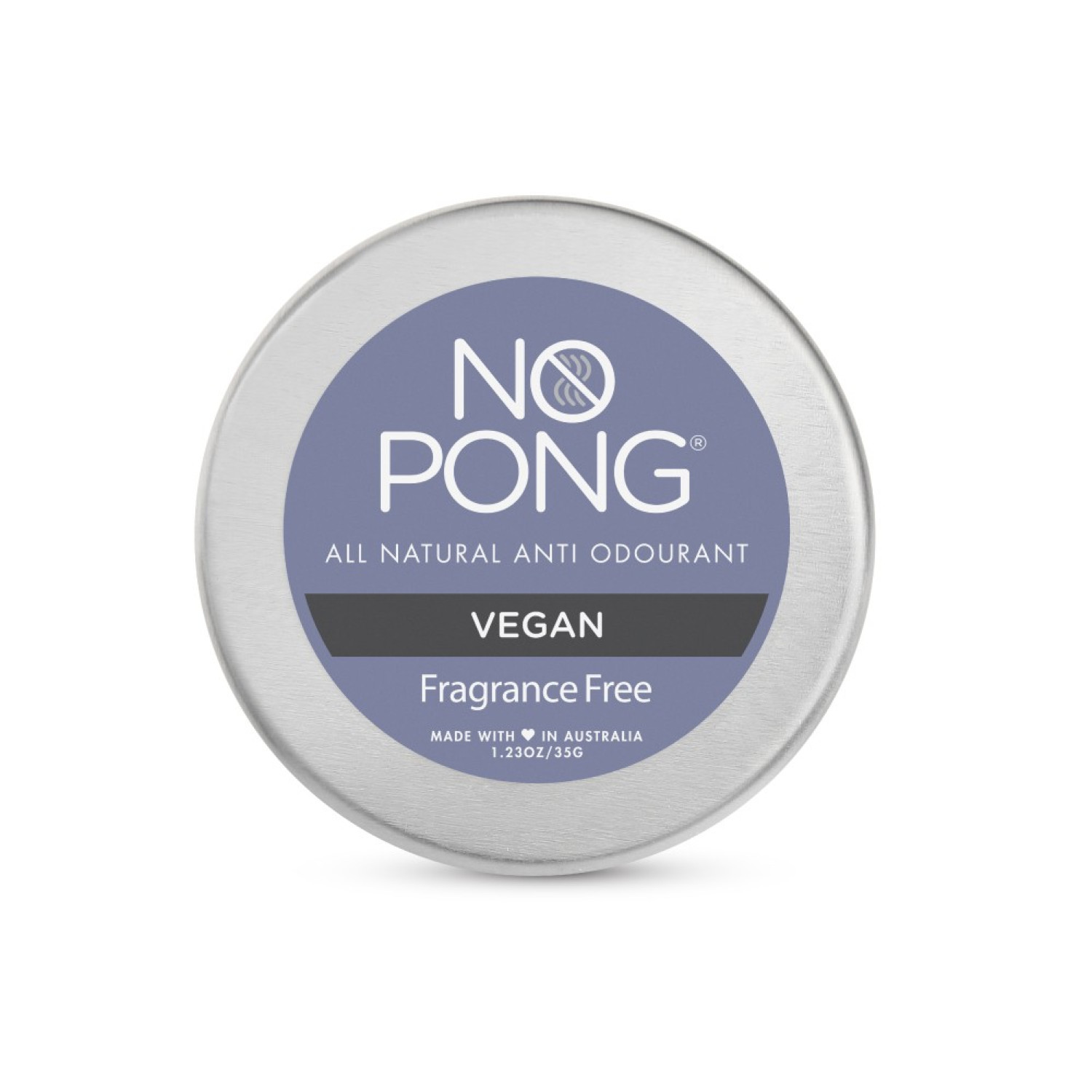 No Pong No Pong Natural Vegan Fragrance Free