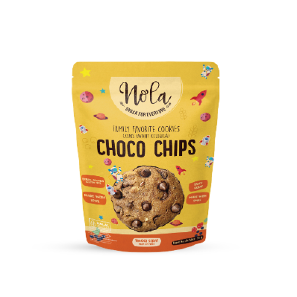 Nola Nola Gluten Free Cookies Choco Chips