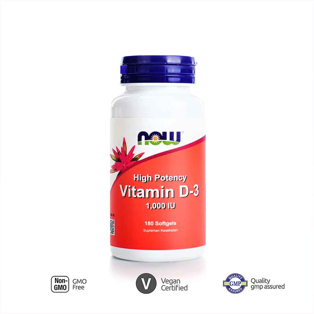 Now Now Vitamin D3 1000
