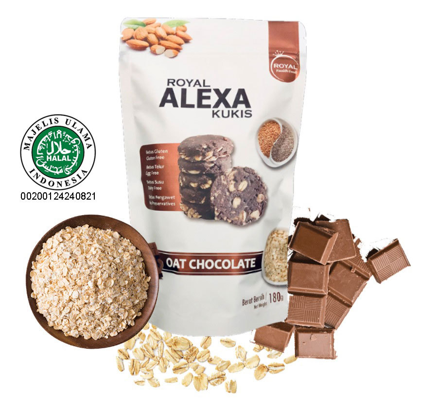 Royal Alexa Kukis Oat Chocolate 