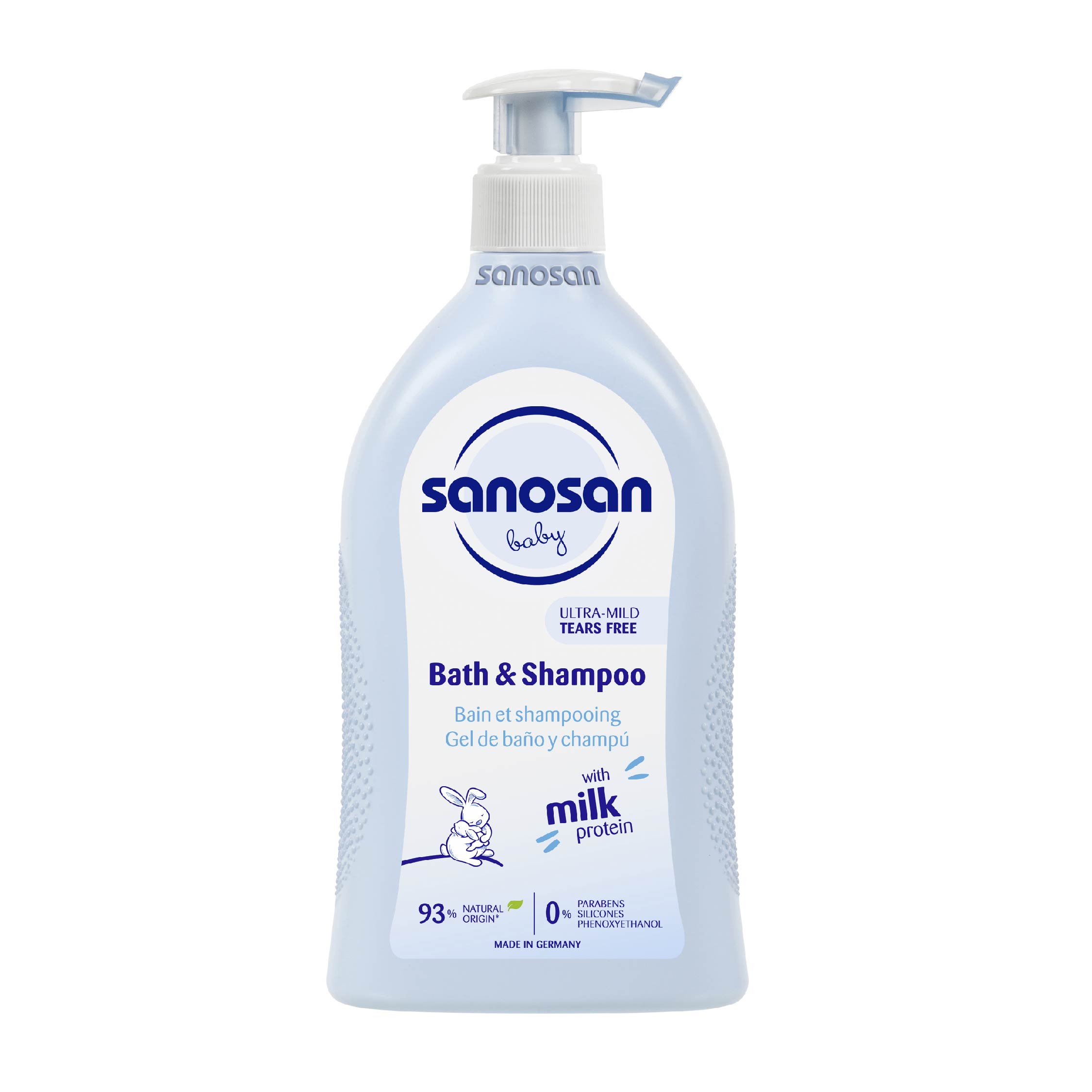 SANOSAN Baby Bath & Shampoo 500 ml