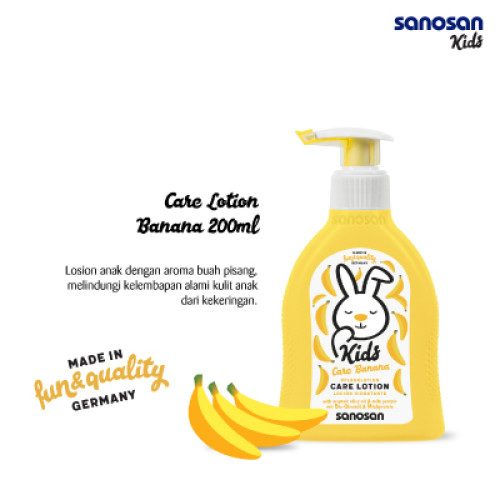Sanosan SANOSAN Kids Lotion Banana