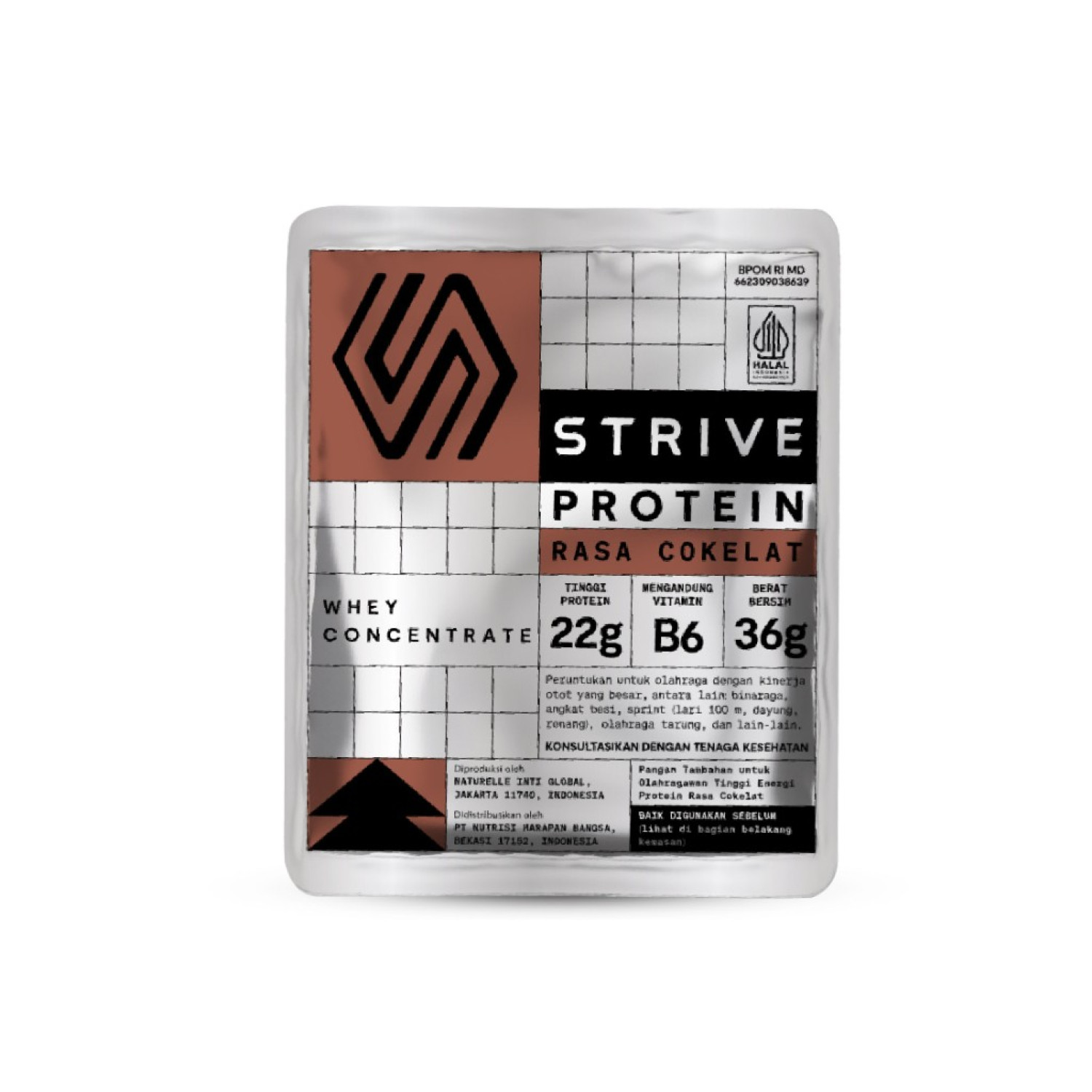 Strive Strive Whey Protein Coklat