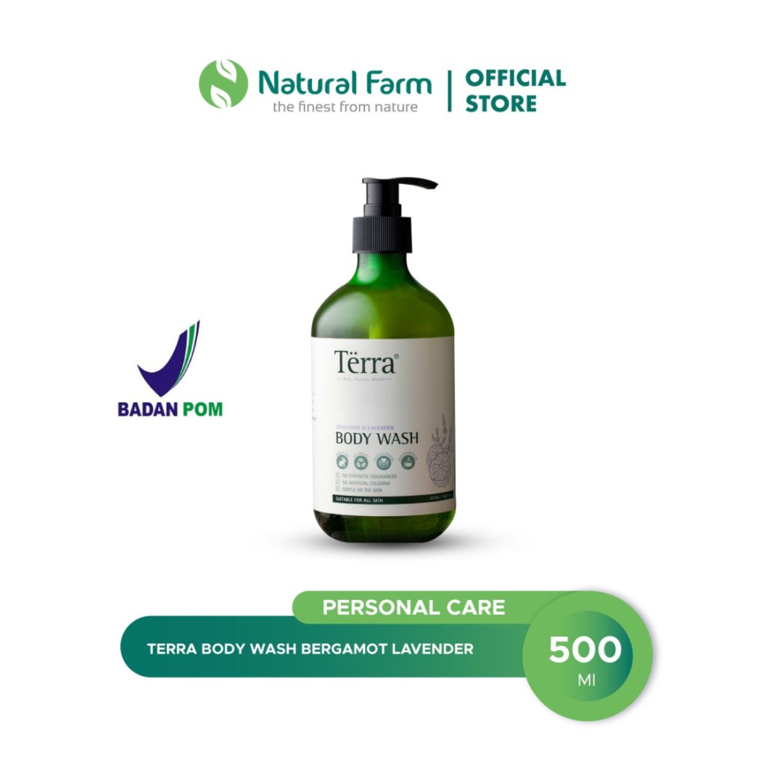 Terra Body Wash Bergamot 