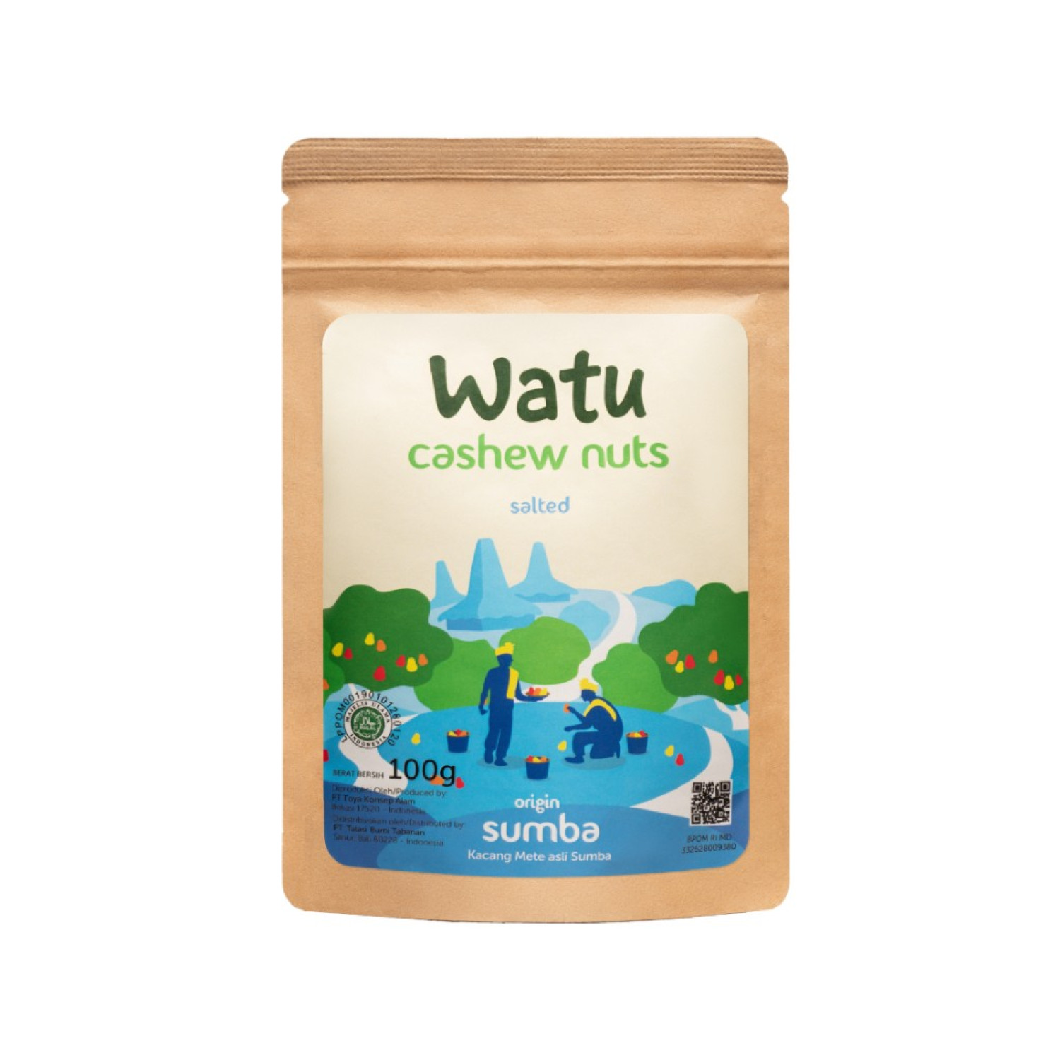 Watu Watu Cashew Nuts Salted 