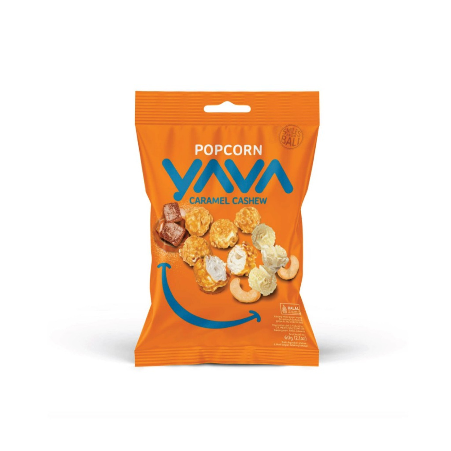 Yava Popcorn Caramel Cashew 